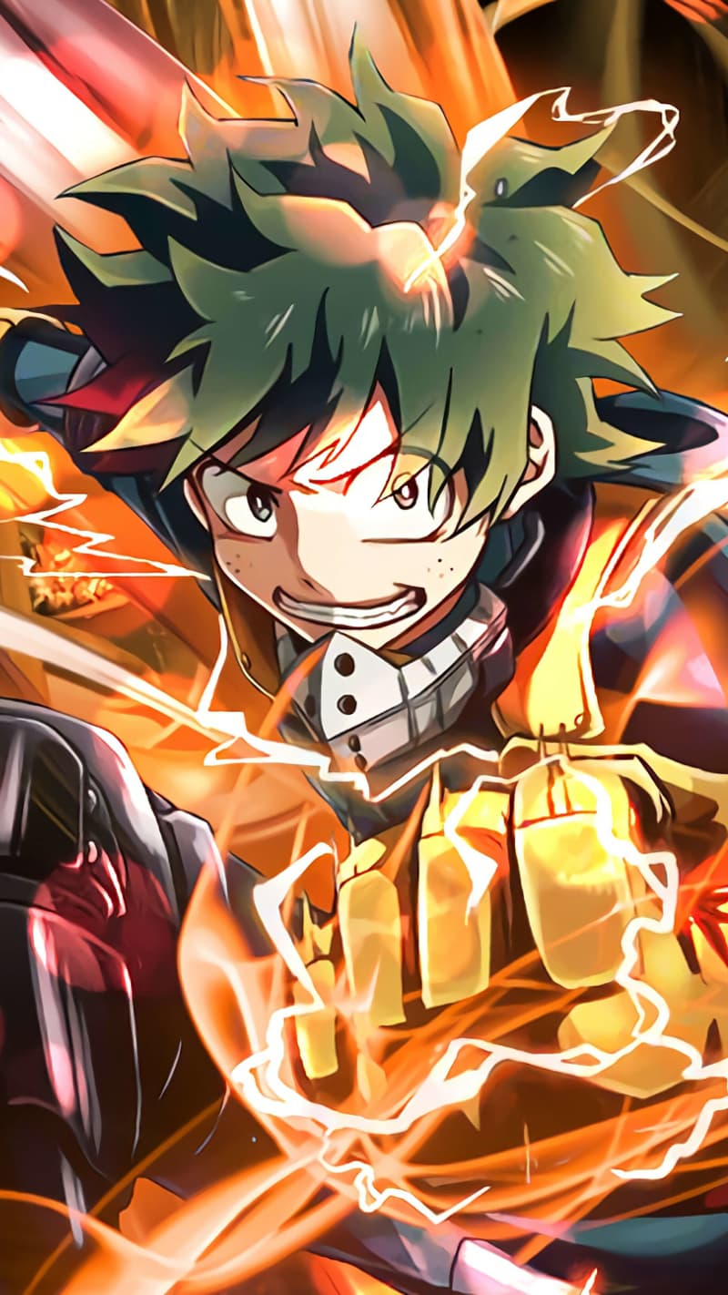 Izuku Midoriya Power Unleashed