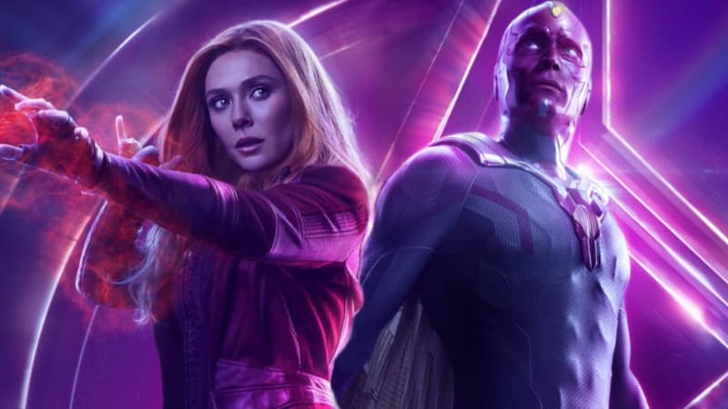 Scarlett Johansson Neon Purple Superhero