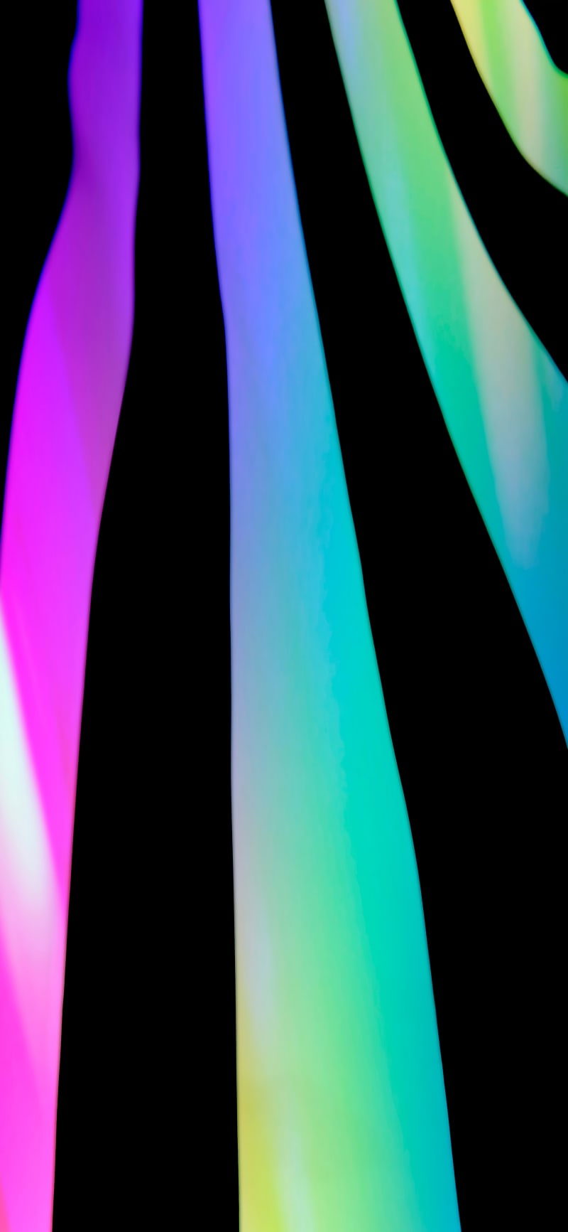 Neon Gradient Stripes Abstract