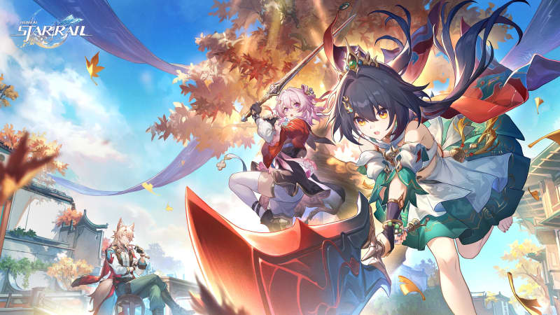 Honkai Star Rail Autumn Battle Sky