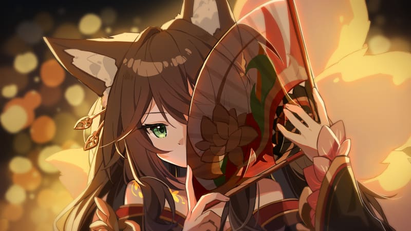 Honkai Star Rail Fox Archer Golden Light