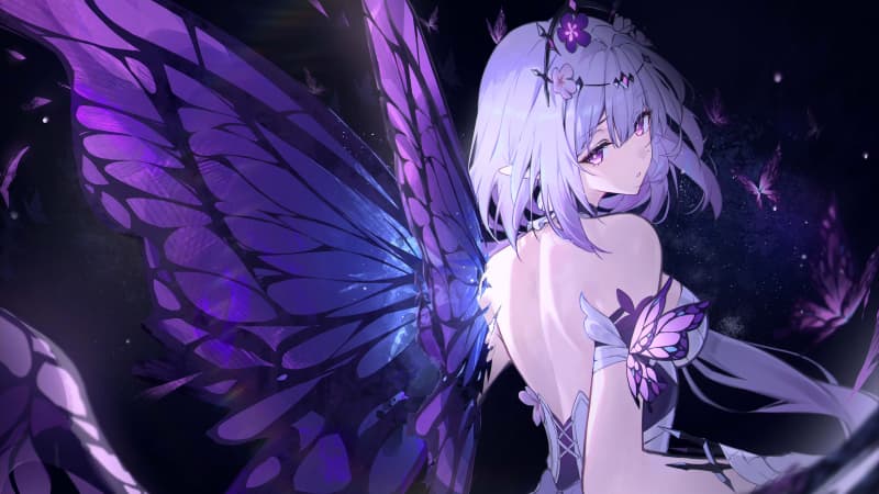 Honkai Star Rail Ethereal Butterfly Wings