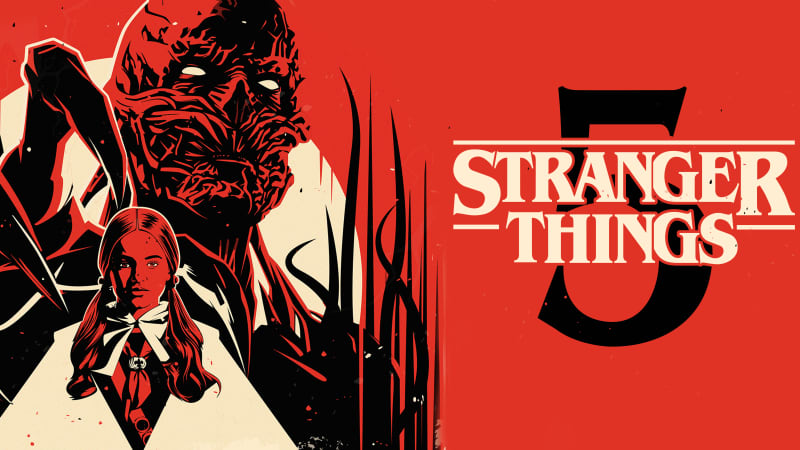 Stranger Things Red Terror Monster