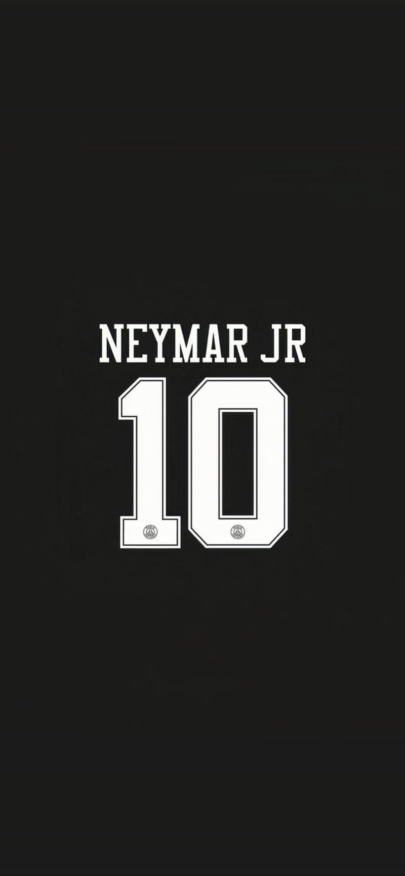 Neymar Jr Jersey Number Minimalist