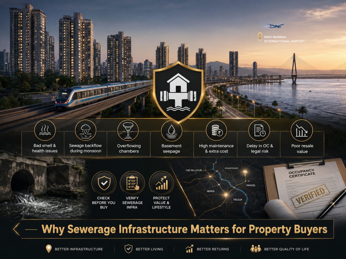 Why Sewerage Infrastructure Matters for Property Buyers