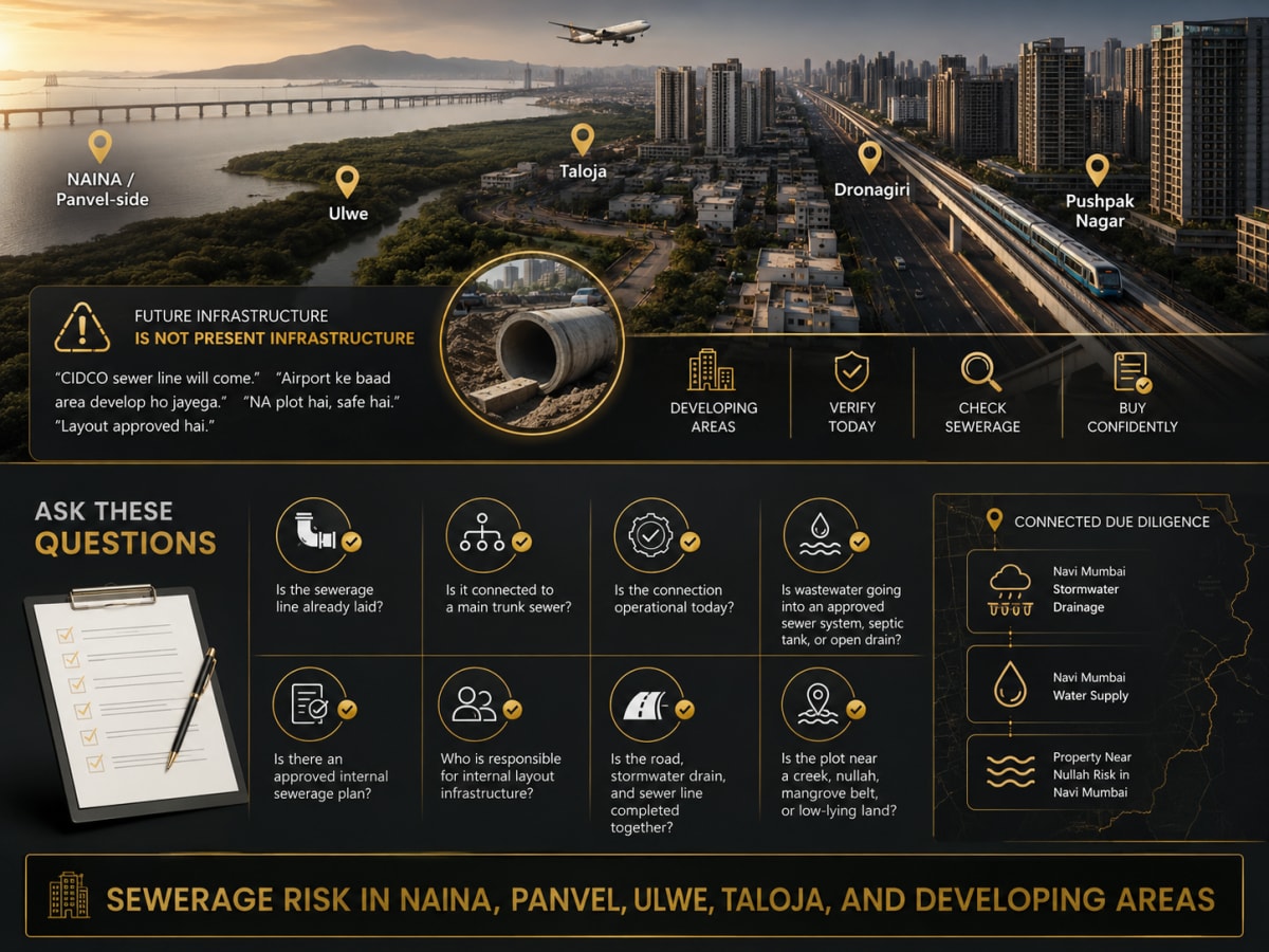 [Sewerage Risk in NAINA, Panvel, Ulwe, Taloja, and Developing Area