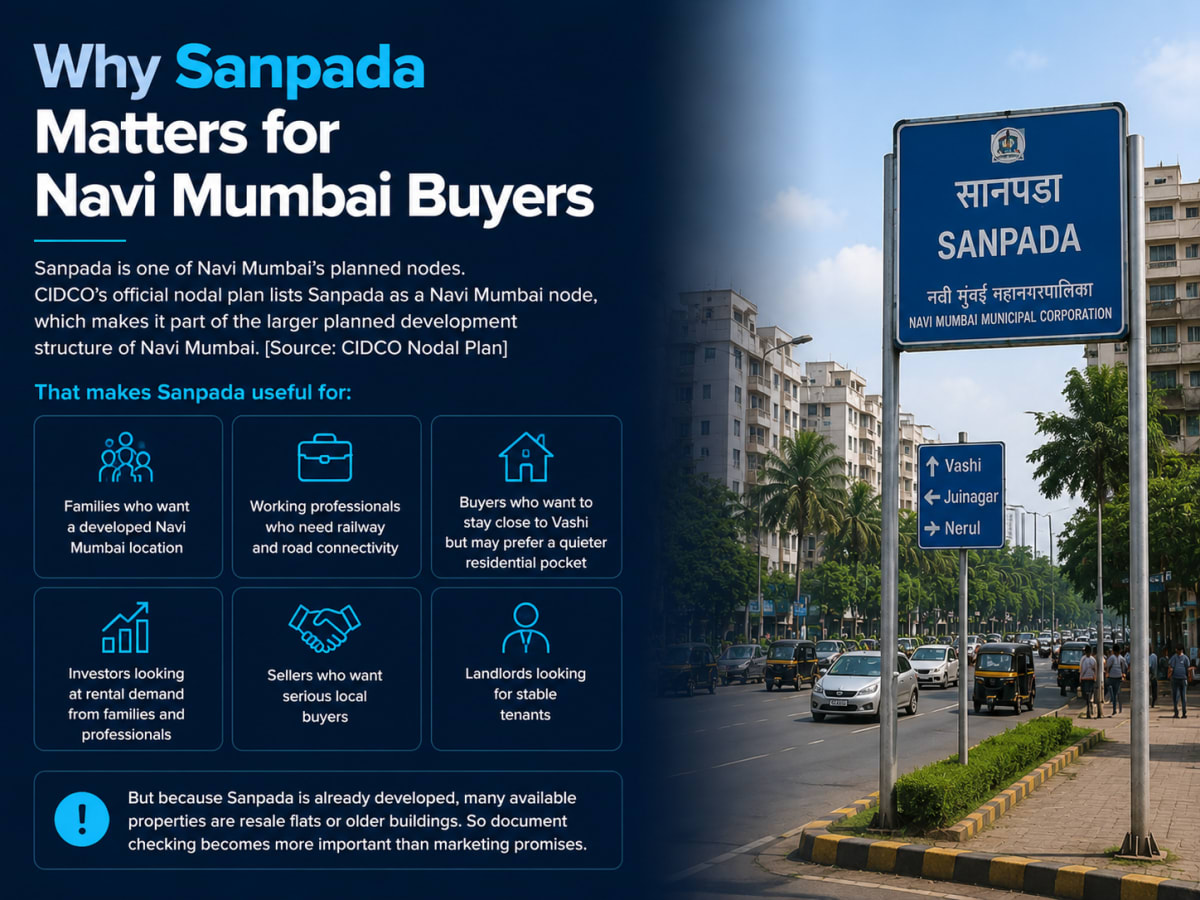 Why Sanpada Matters for Navi Mumbai Buyers