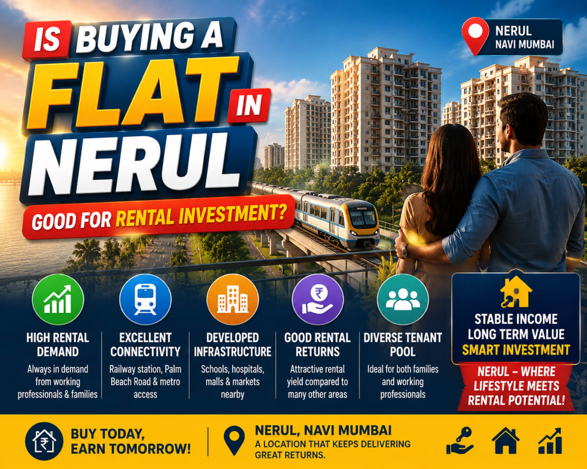 Is Buying a Flat in Nerul Good for Rental Investment?