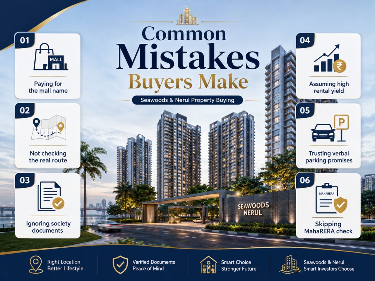 Seawoods Grand Central Impact on New Flats vs Resale Flats