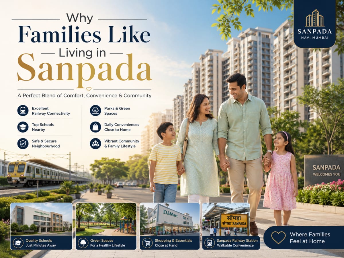 Why Families Like Living in Sanpada