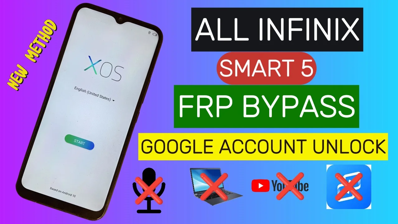 Infinix Smart 5 (x657) Frp Bypass
