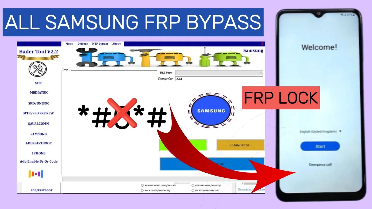 All Samsung FRP Bypass