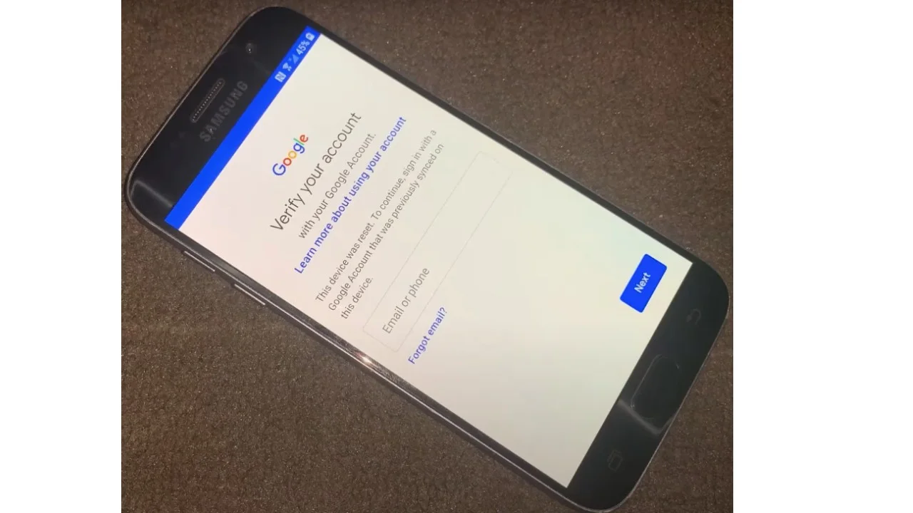 Samsung s7 edge frp bypass