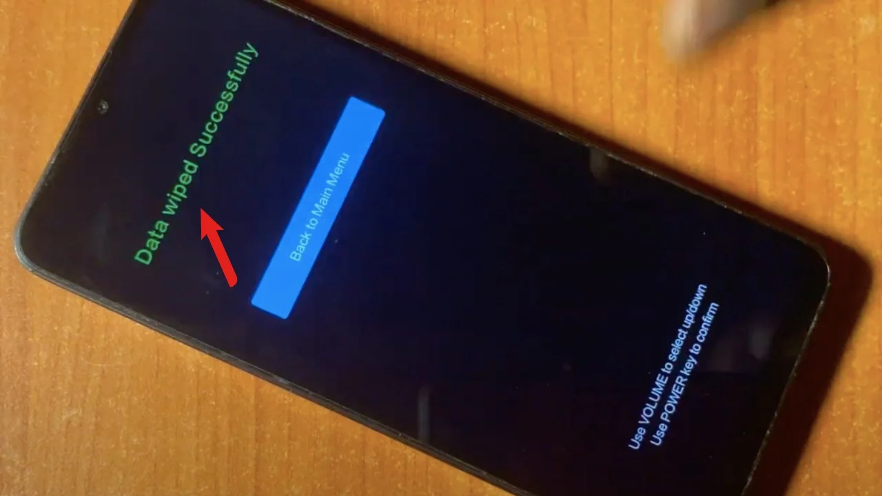 Redmi 13C Hard Reset