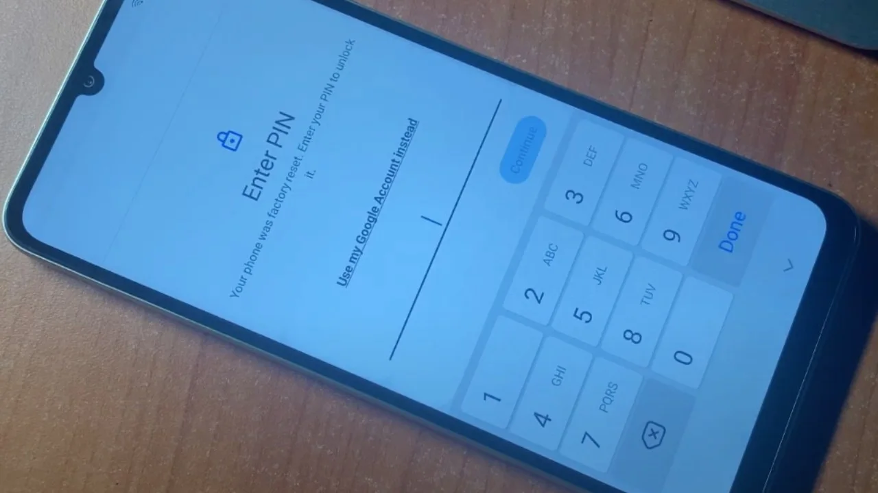 Samsung A05 FRP Bypass