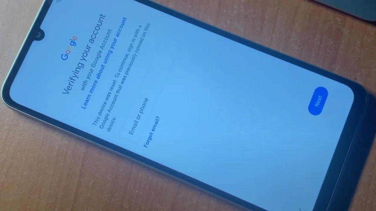 Samsung A05 FRP Bypass