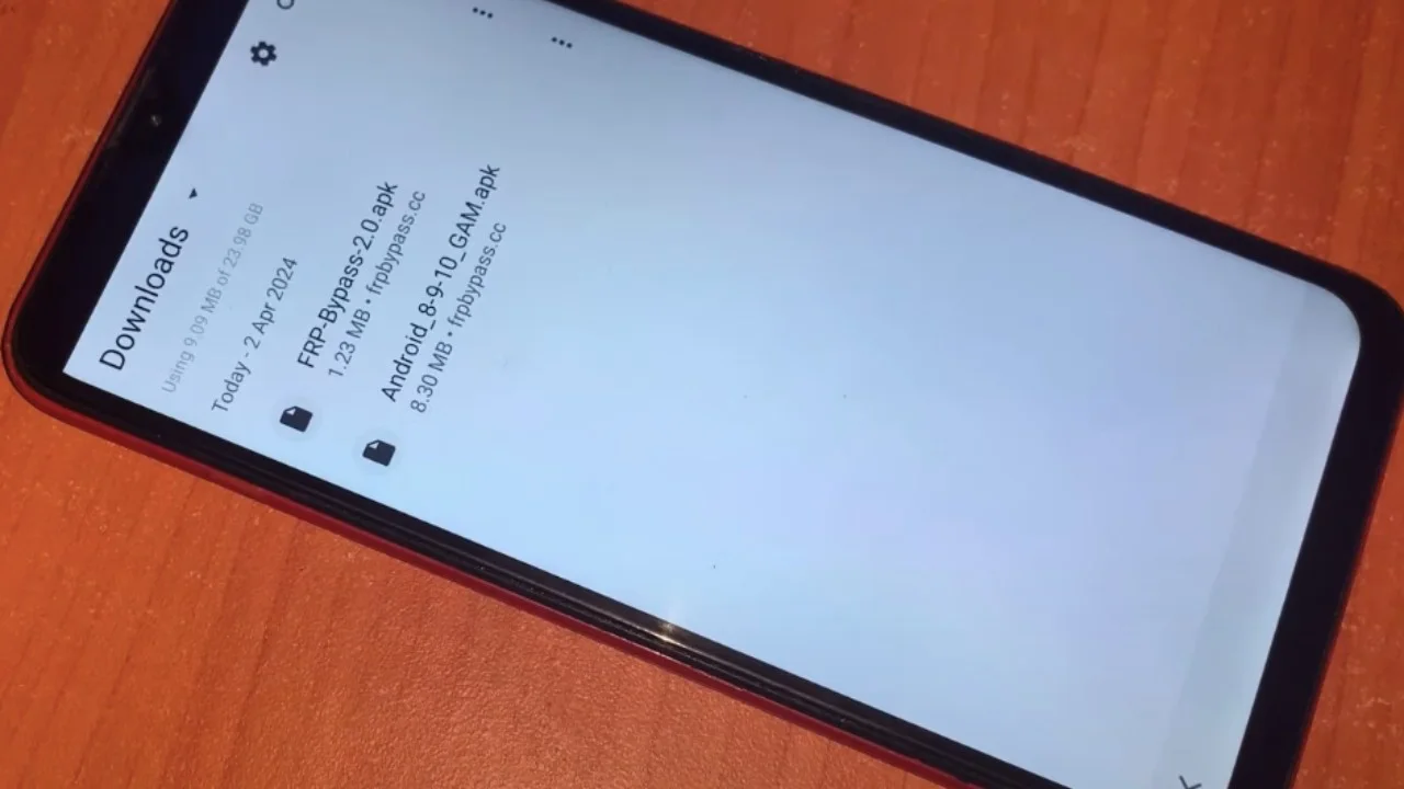 Samsung A10 FRP Bypass