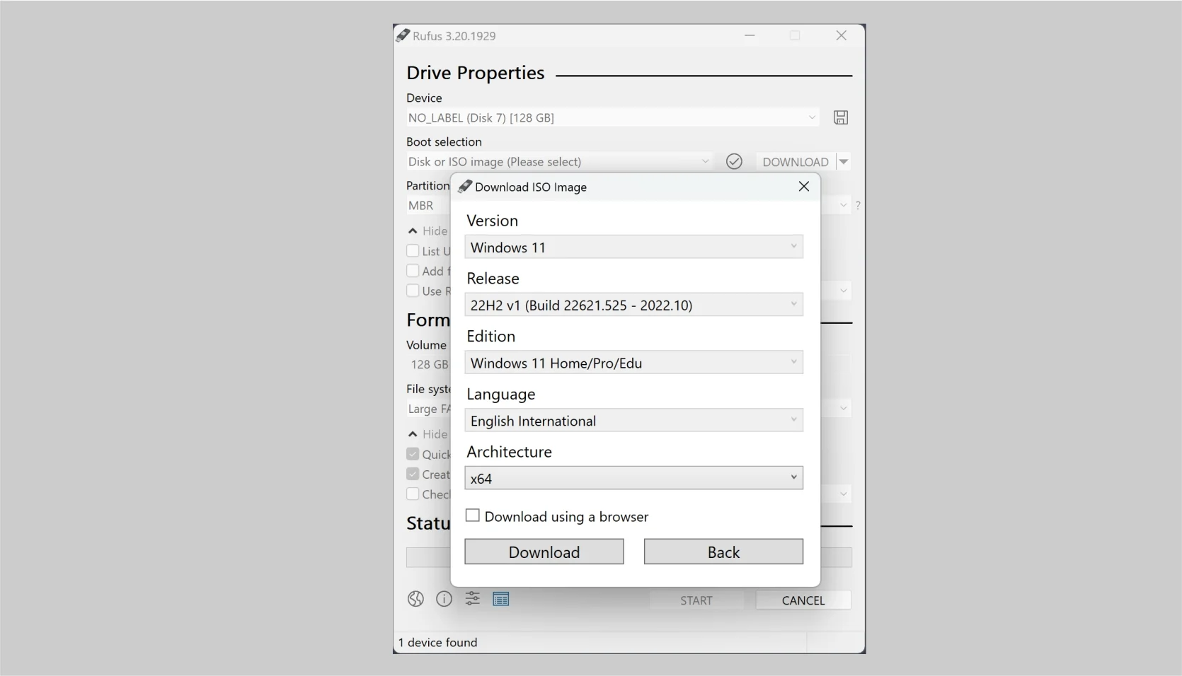 usb bootable drive