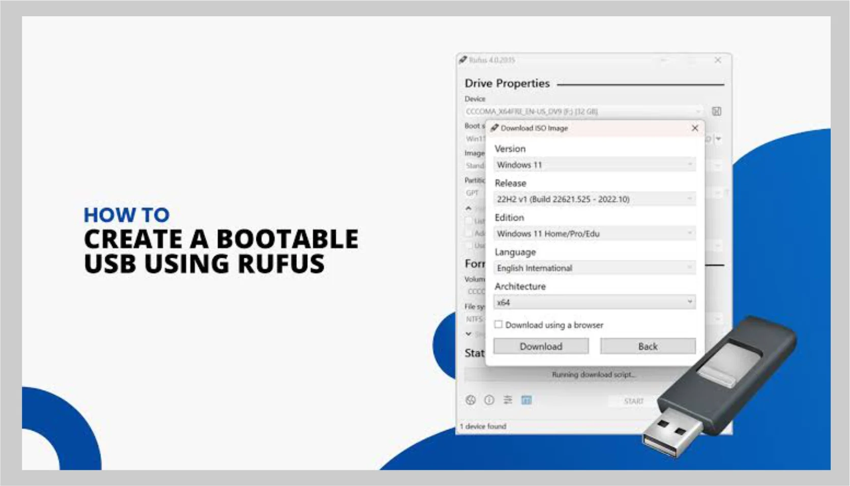 usb bootable drive