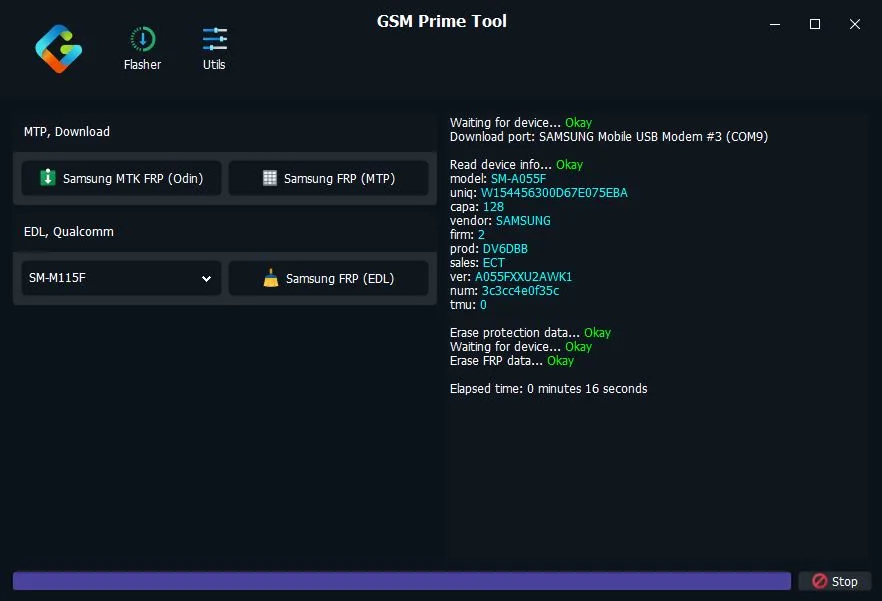 GSM Prime Tool