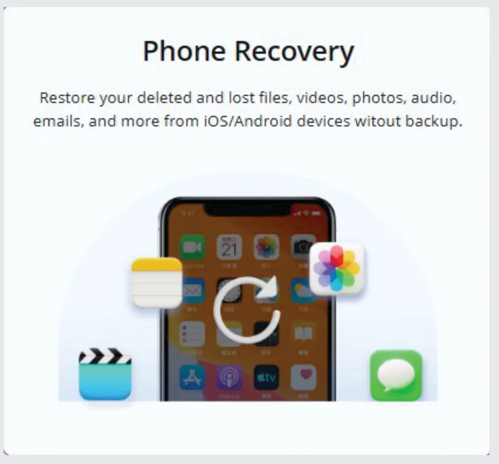 D Back Data recovery