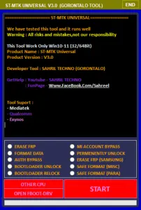 ST- MTK Universal V3.0