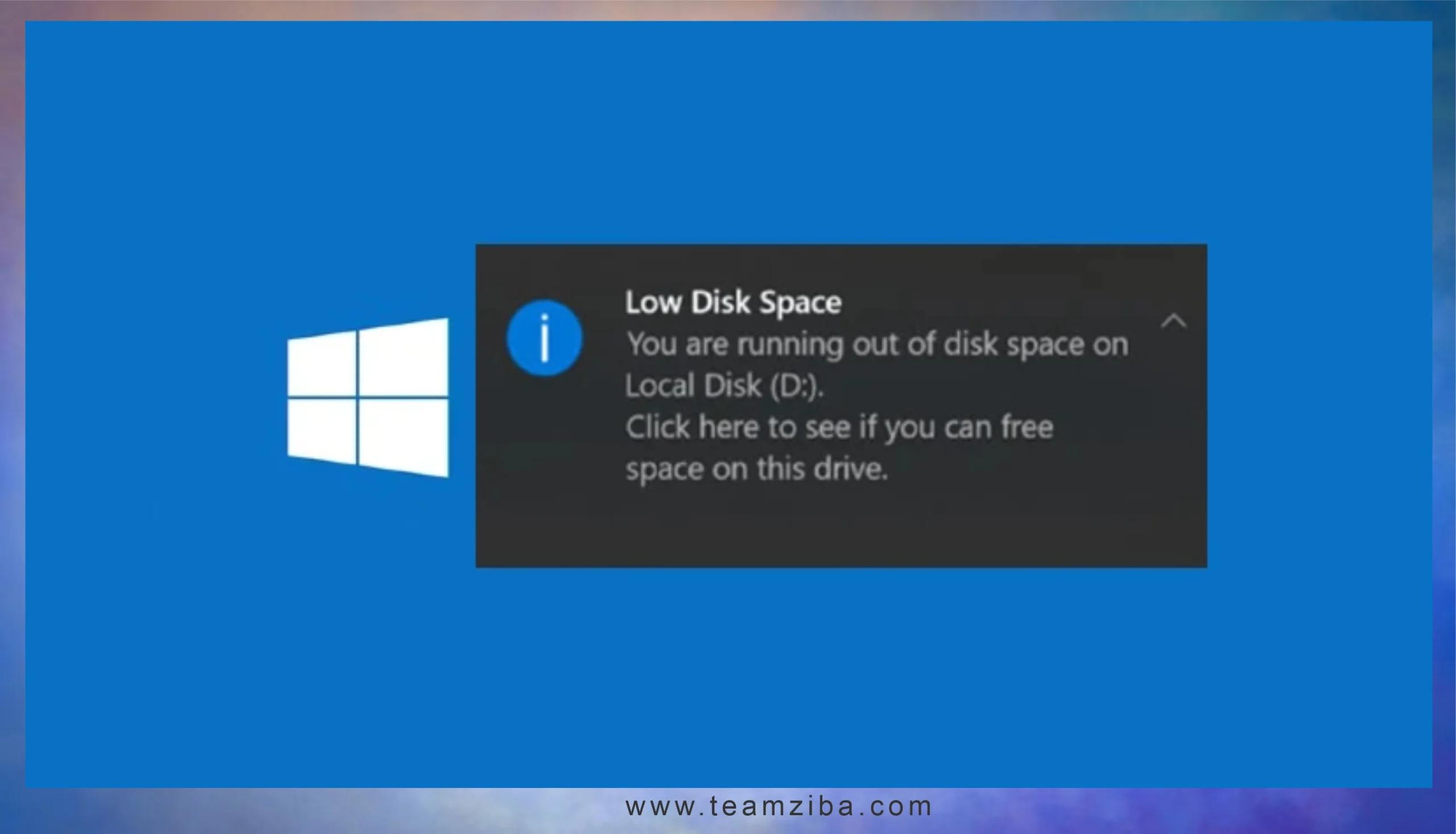 disk space issues