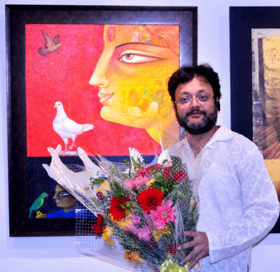 Gautam Mukherjee - Indian artist profile on The Dolna Collective