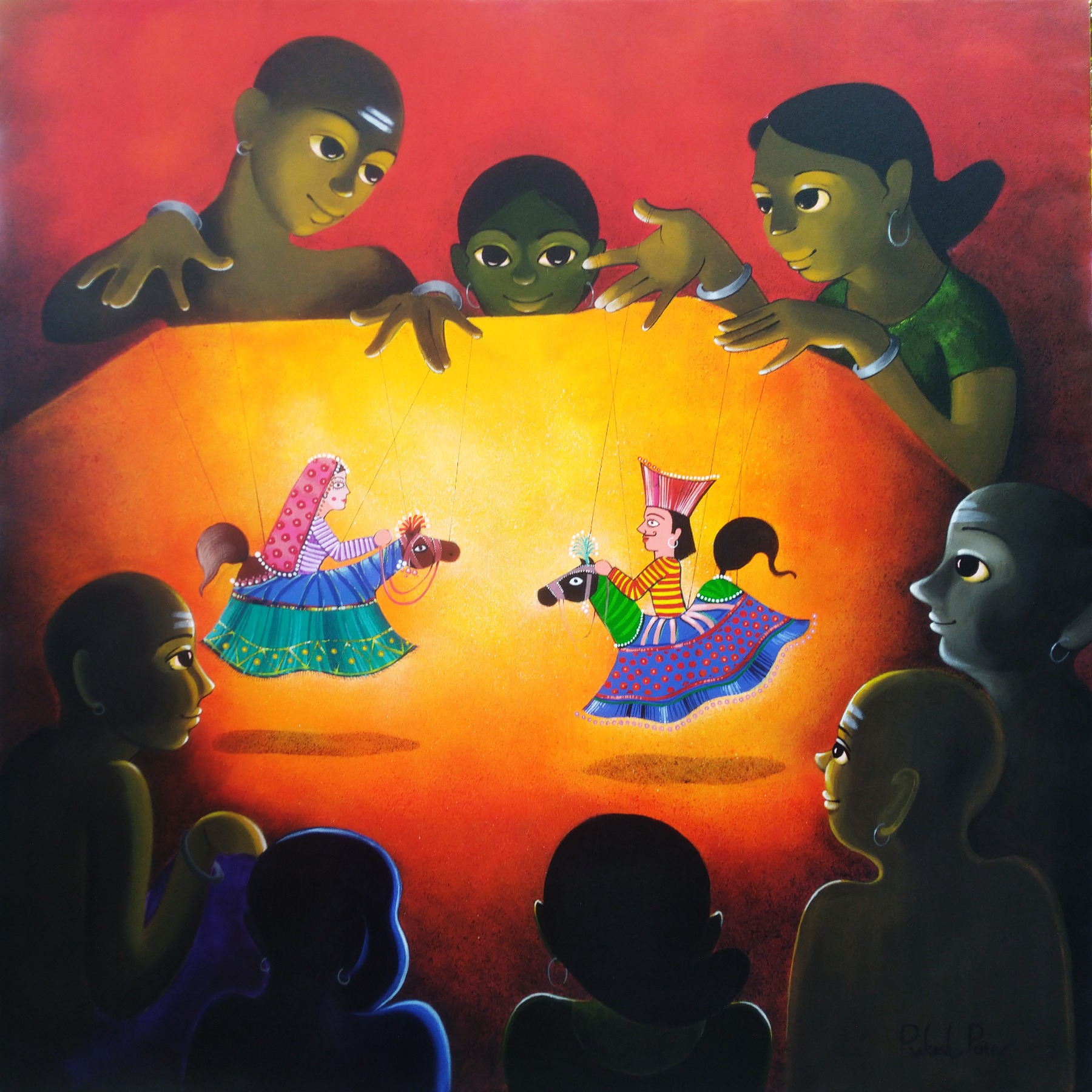 kathputli ( puppet show) by Prakash Pore