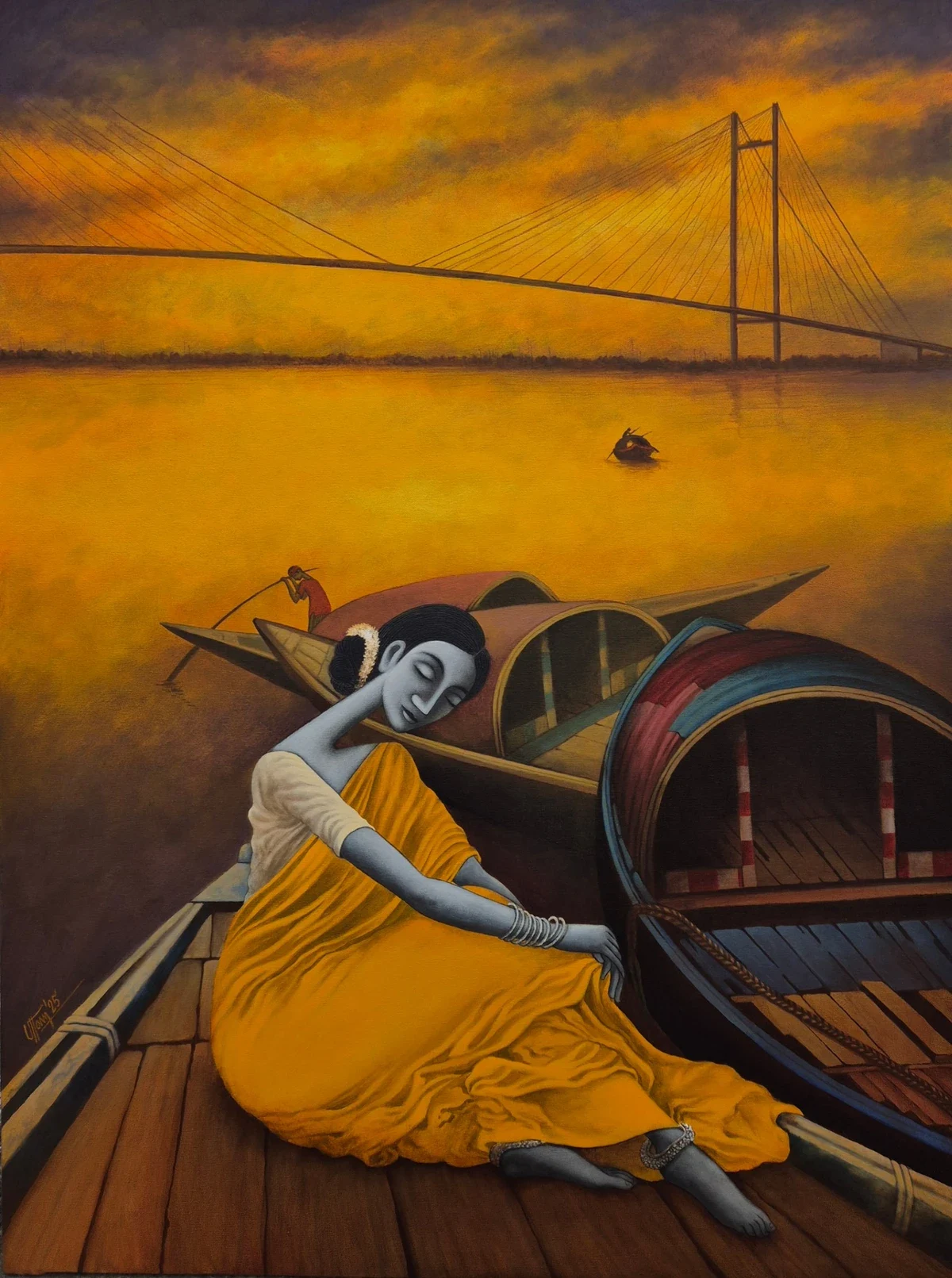 Dream City 3 by Uttam Bhattacharya