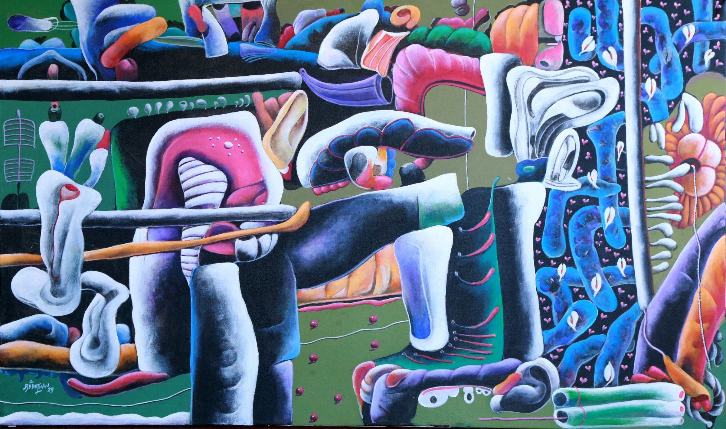 Botanical Fantasy by B Deva Dethan