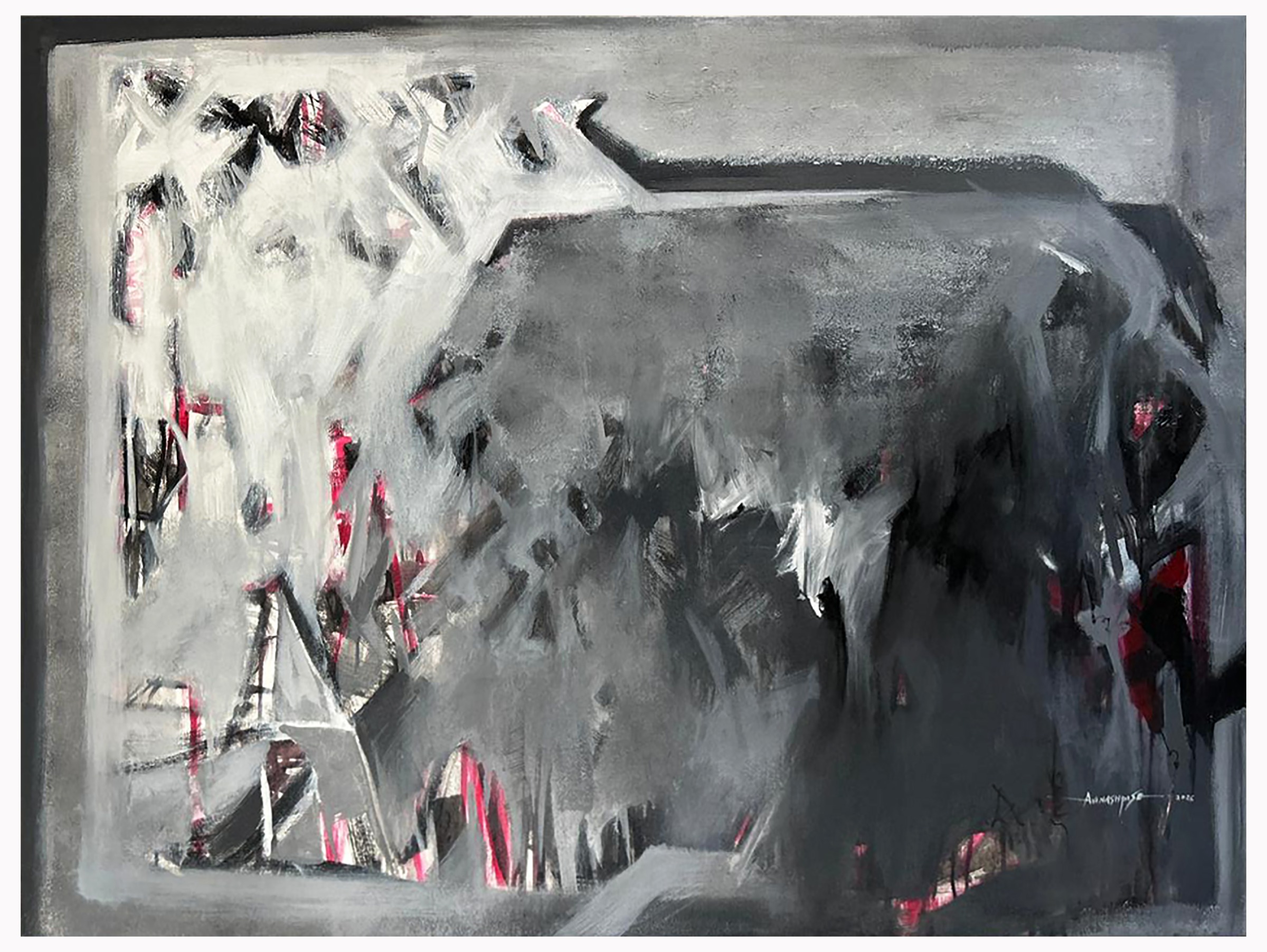 Crimson Beneath Silence by Avinash Pise