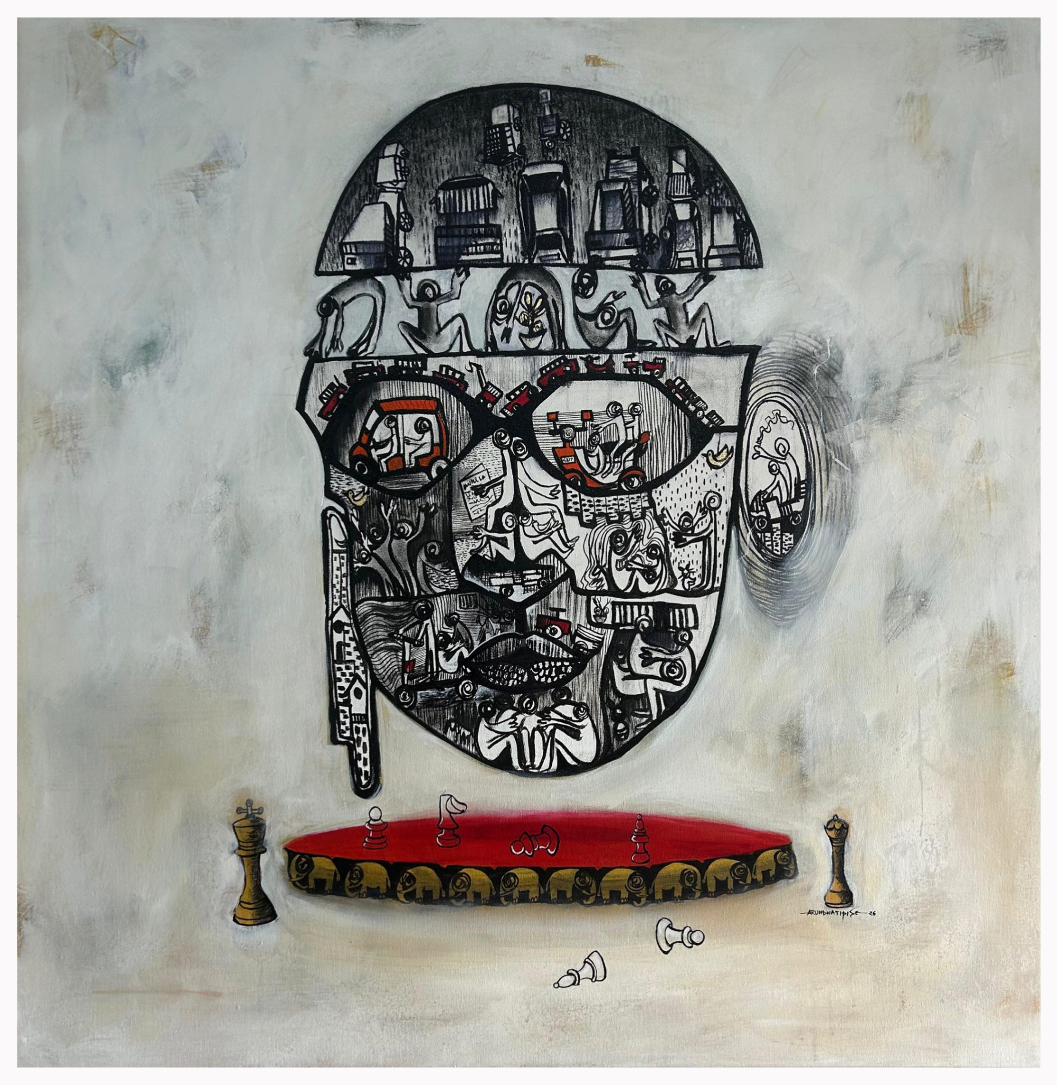 Architectures of Thoughts by Arundhati Pise