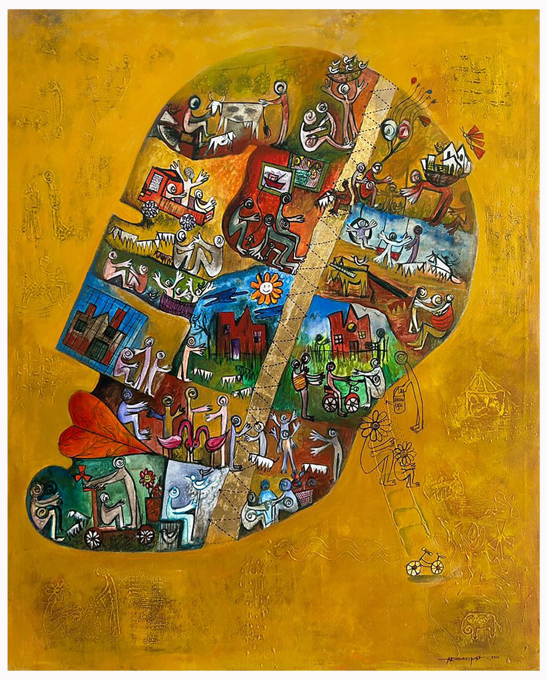 The city inside the mind by Arundhati Pise