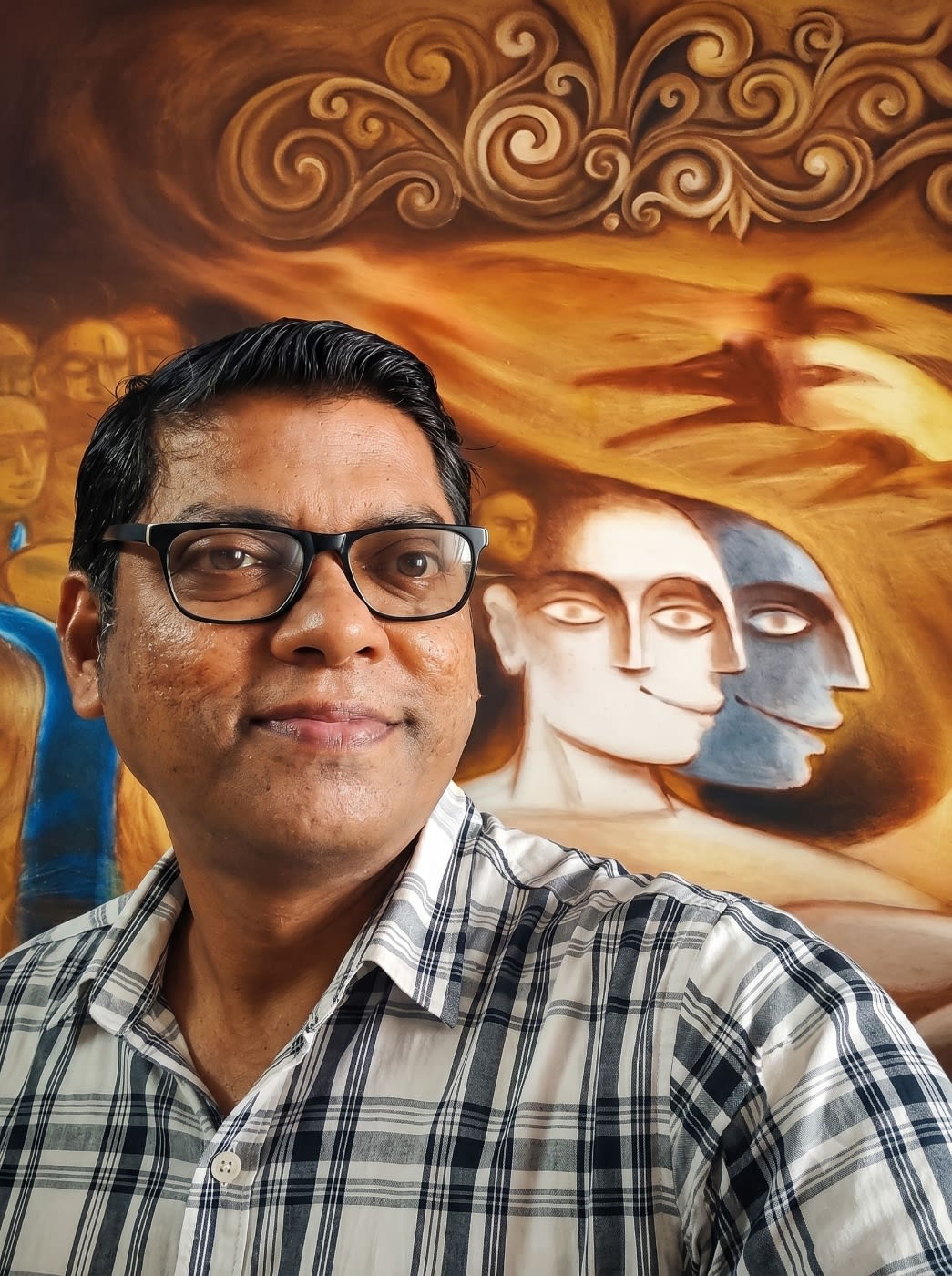 Apurba Biswas - Indian artist profile on The Dolna Collective