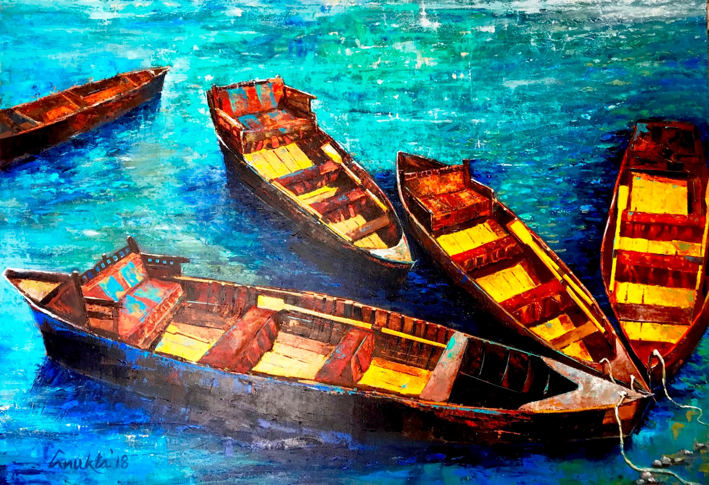 Kashtiyaan II by Anukta Mukherjee Ghosh