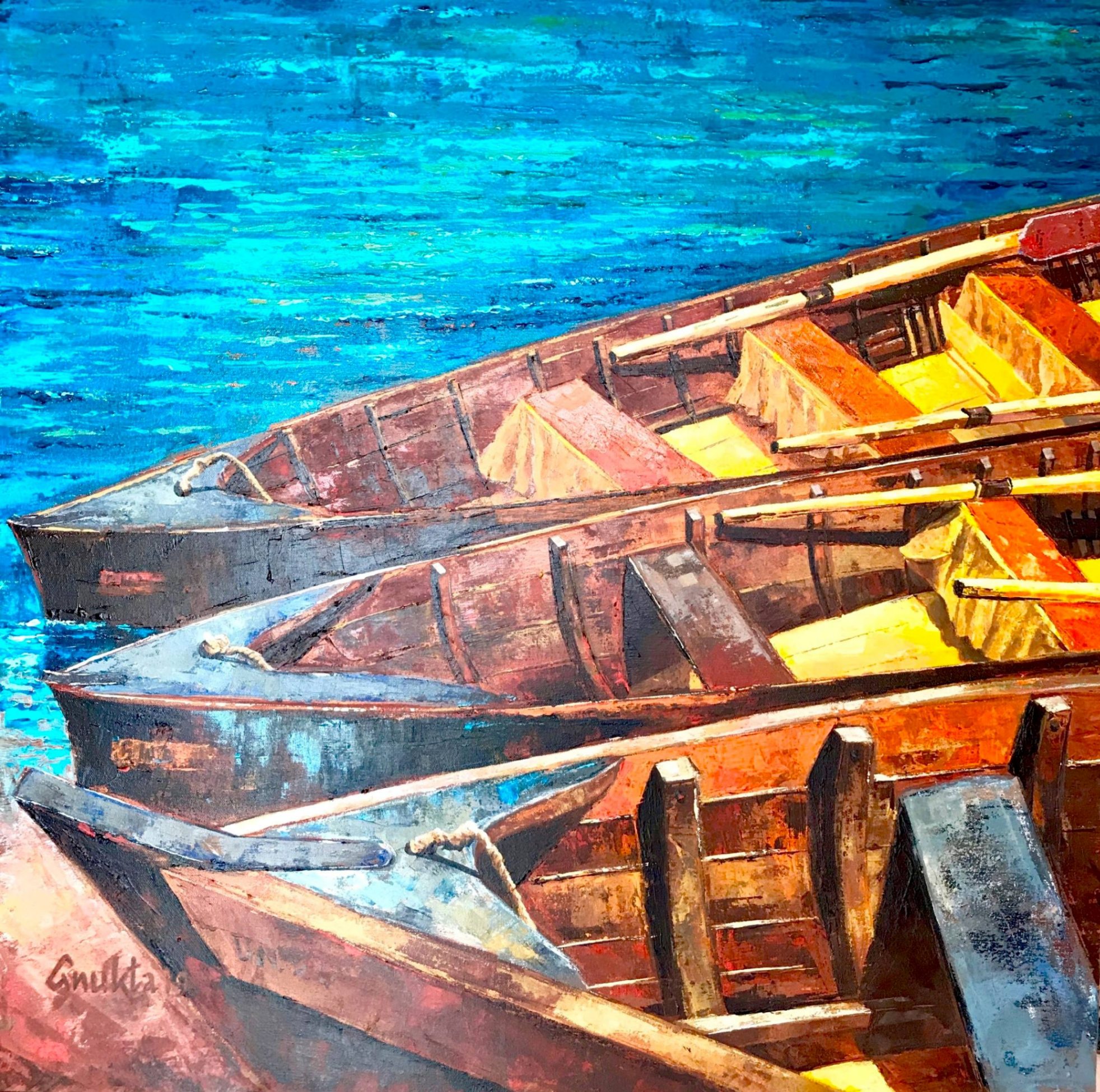 Kashtiyaan III by Anukta Mukherjee Ghosh