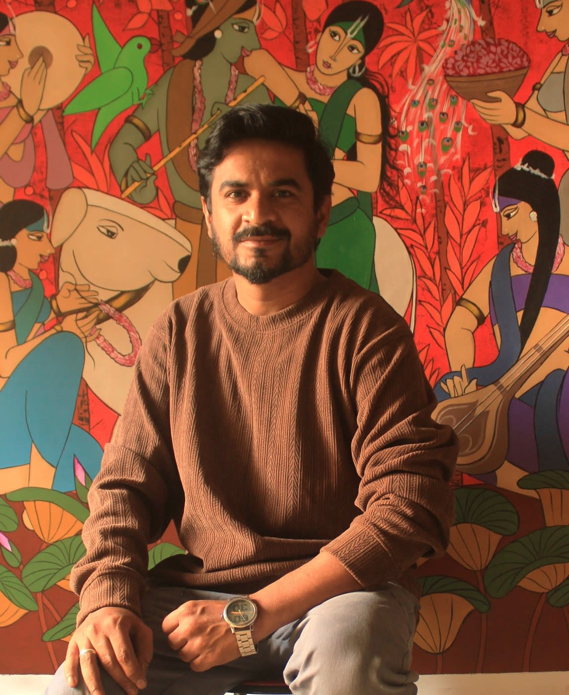 Chetan k - Indian artist profile on The Dolna Collective