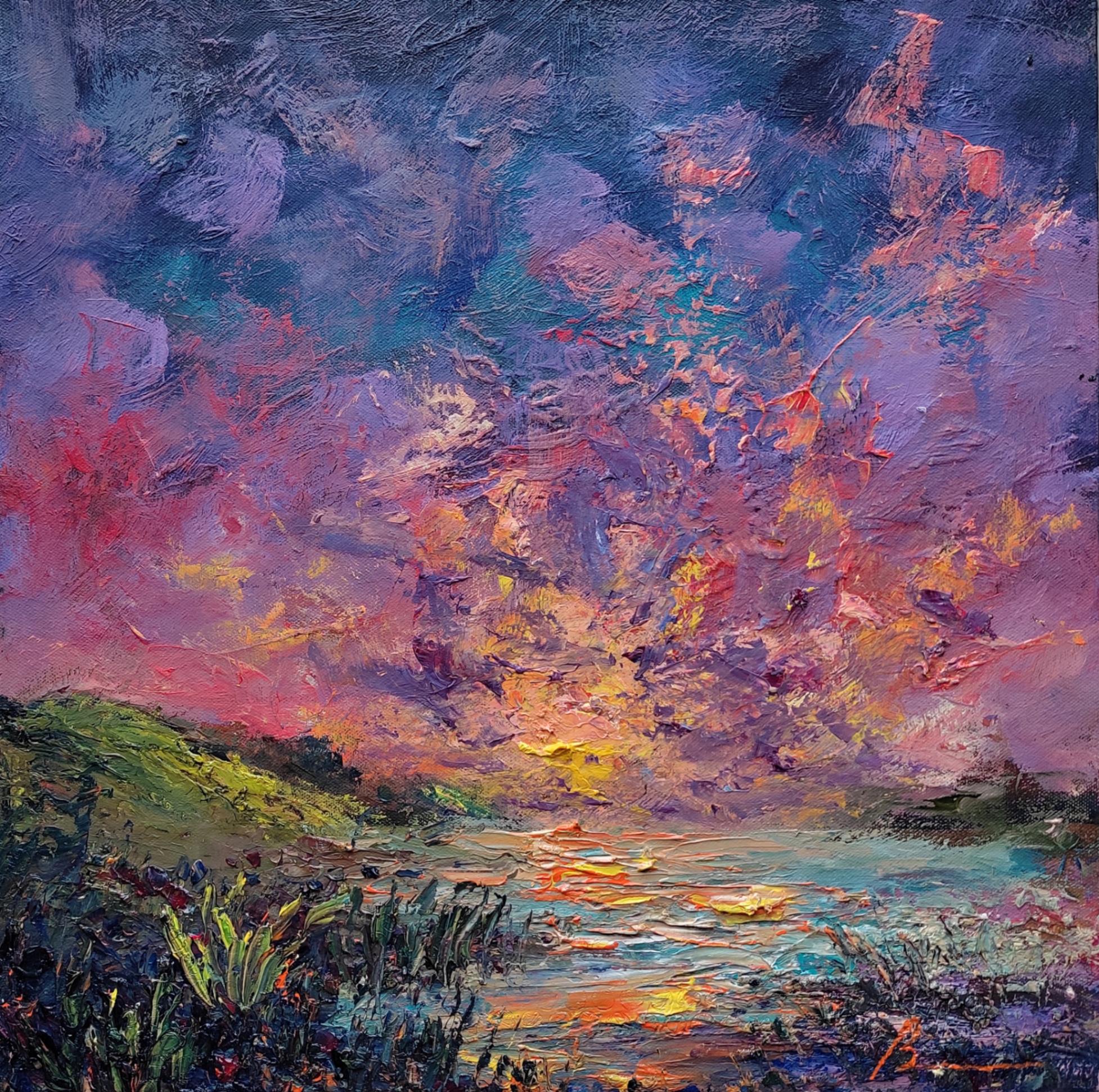 Lavender Farewell by Bonobithi Biswas