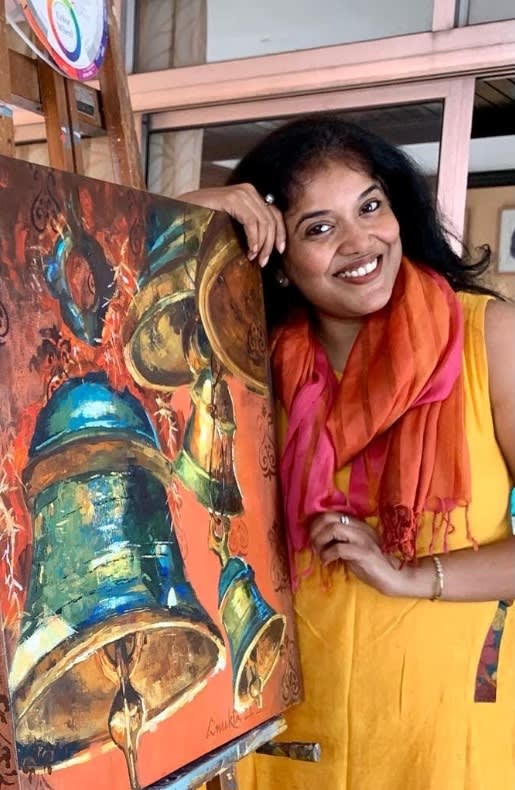 Anukta Mukherjee Ghosh - Indian artist profile on The Dolna Collective