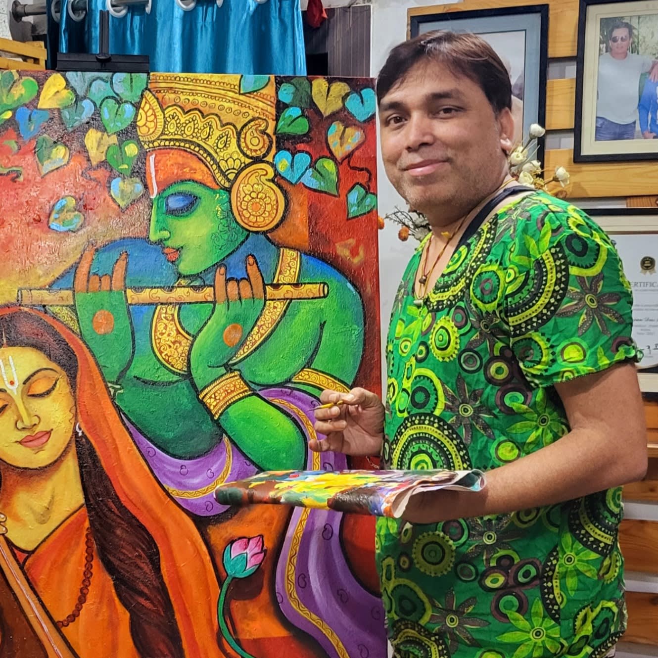 Arjun Das - Indian artist profile on The Dolna Collective