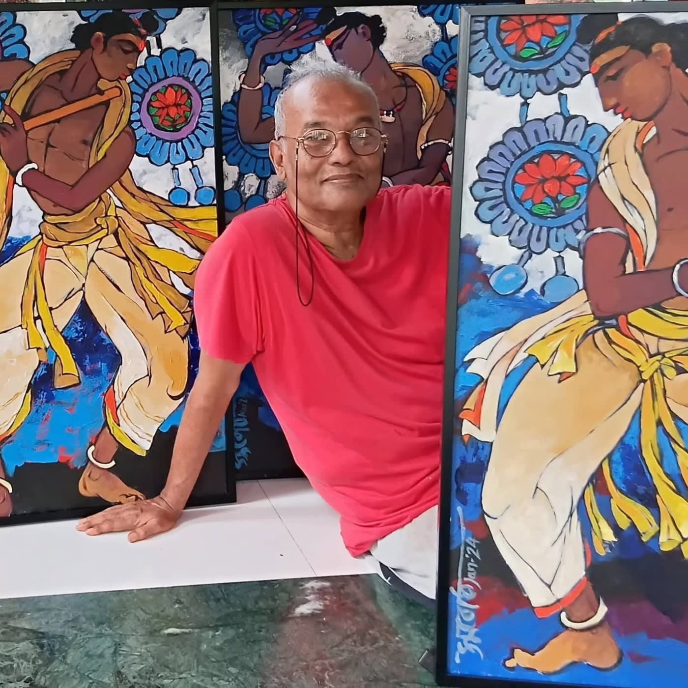 Subodh Poddar - Indian artist profile on The Dolna Collective