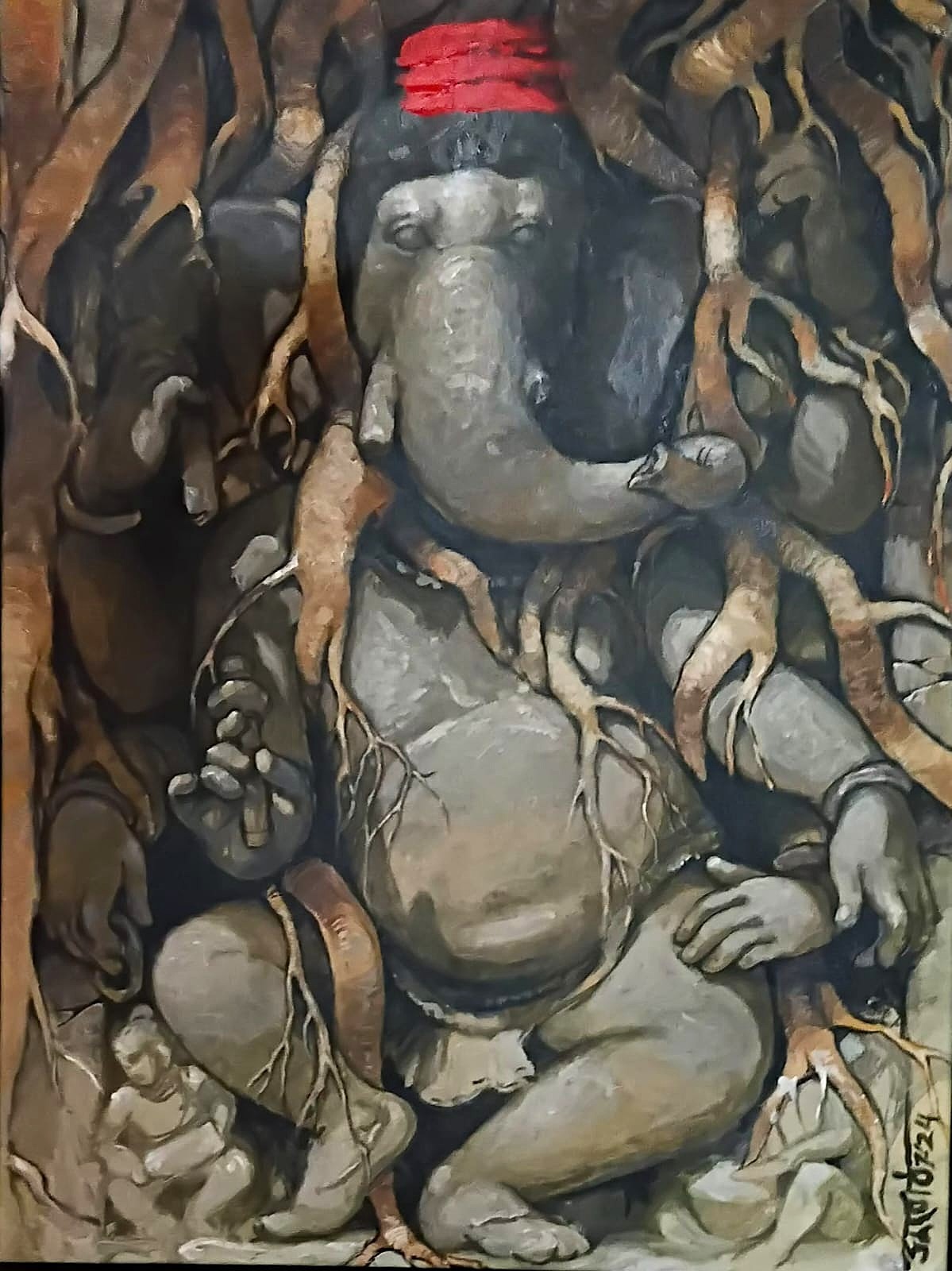 Ganapati : Silent Echoes by Subodh Poddar