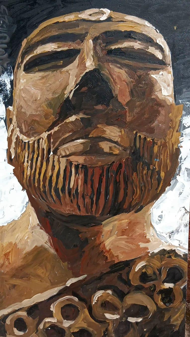 Harappa Priest by Subodh Poddar