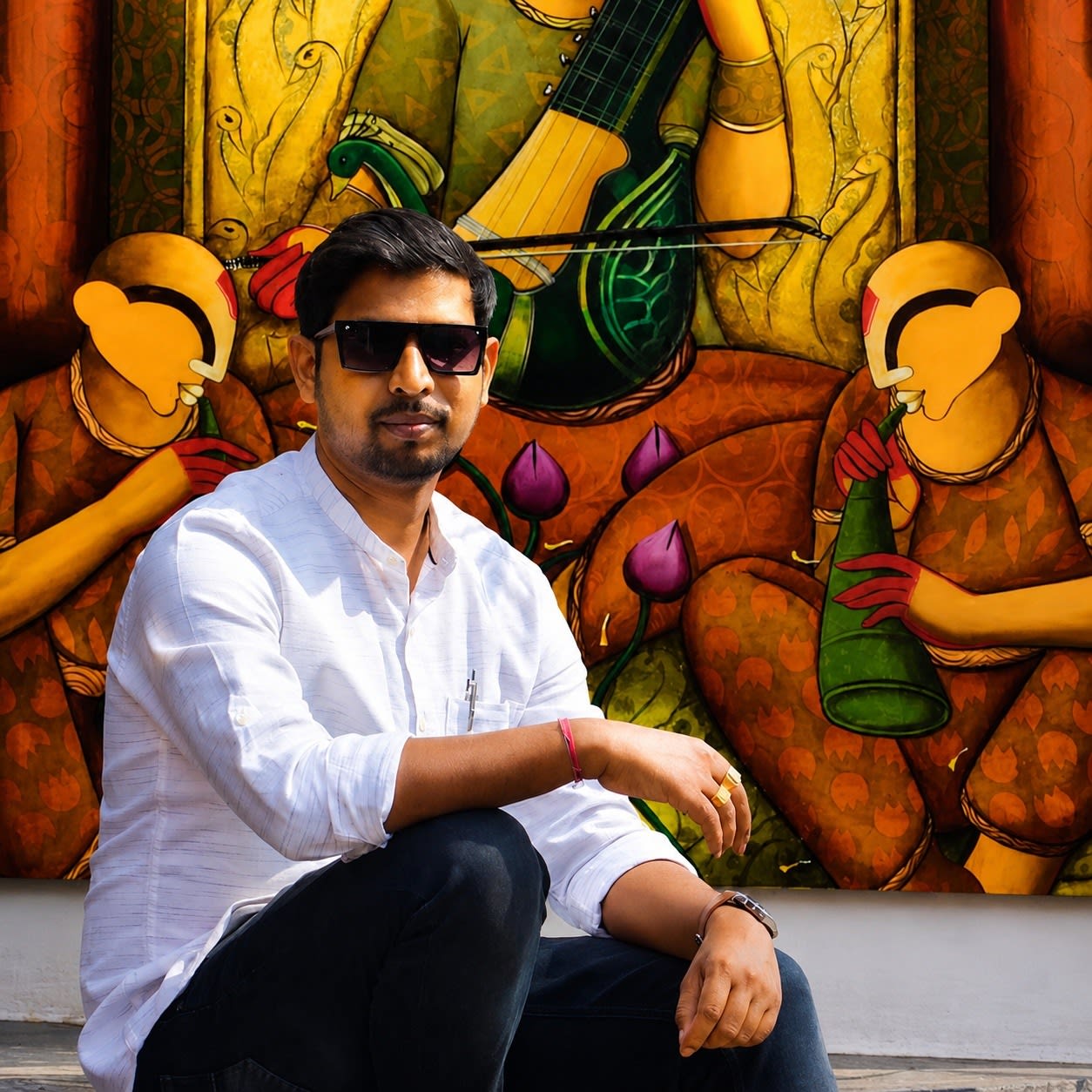 Artist Anupam Pal - Indian artist profile on The Dolna Collective