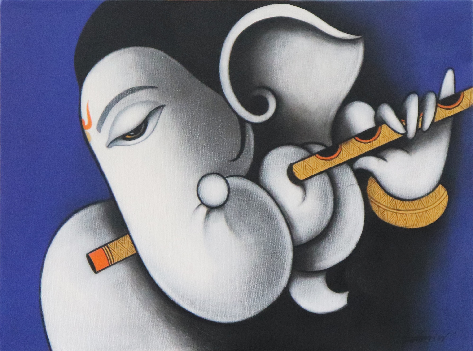 Ganesha by Somnath Ramrao Bothe