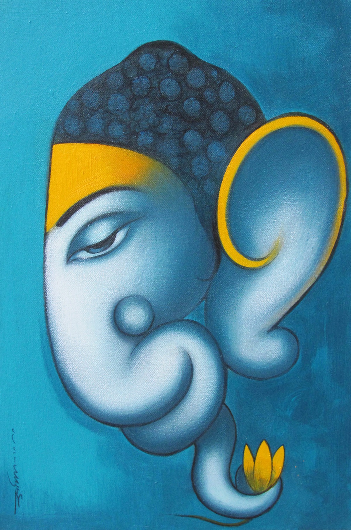 Ganesha by Somnath Ramrao Bothe