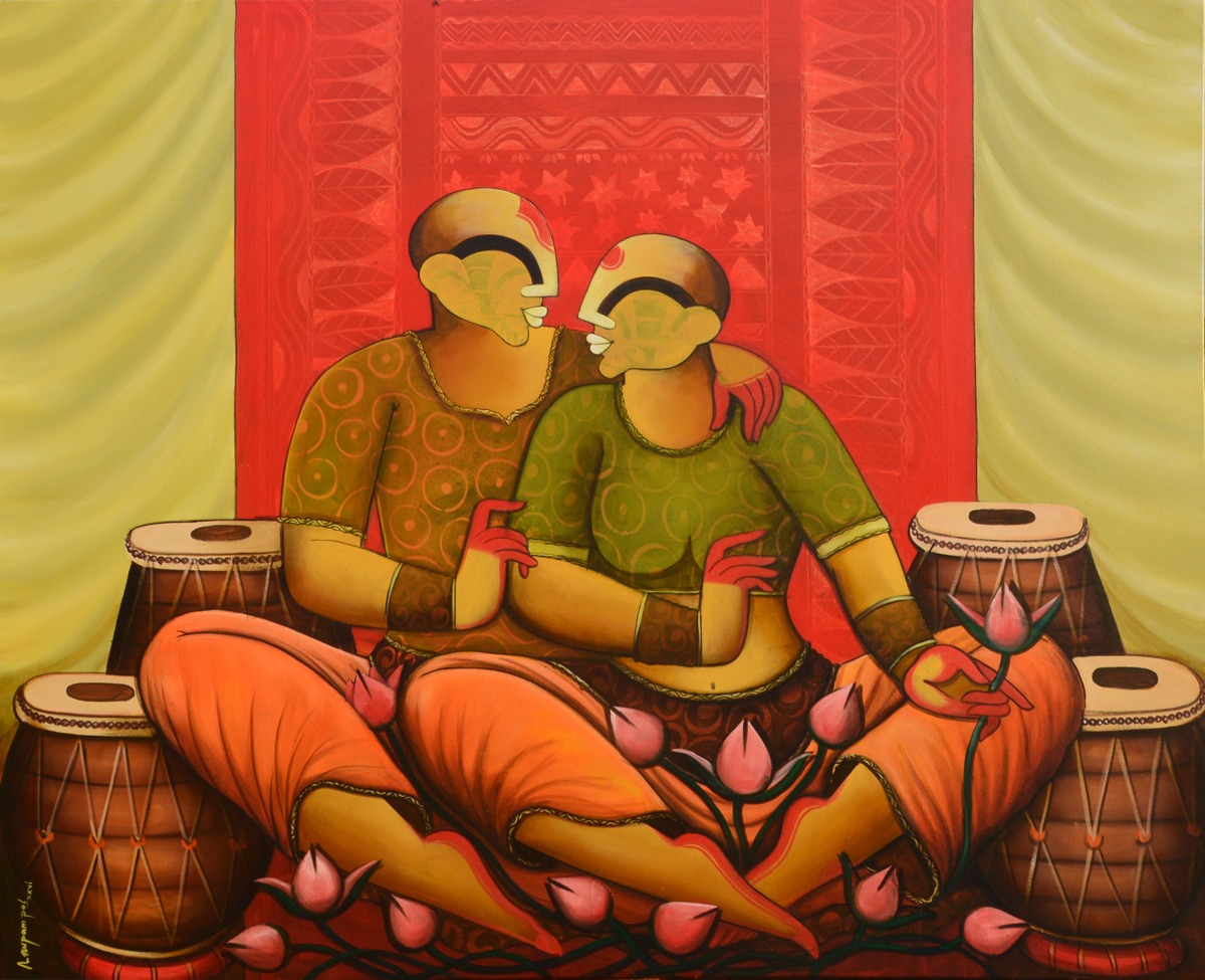 Rhythm of Silence by Artist Anupam Pal