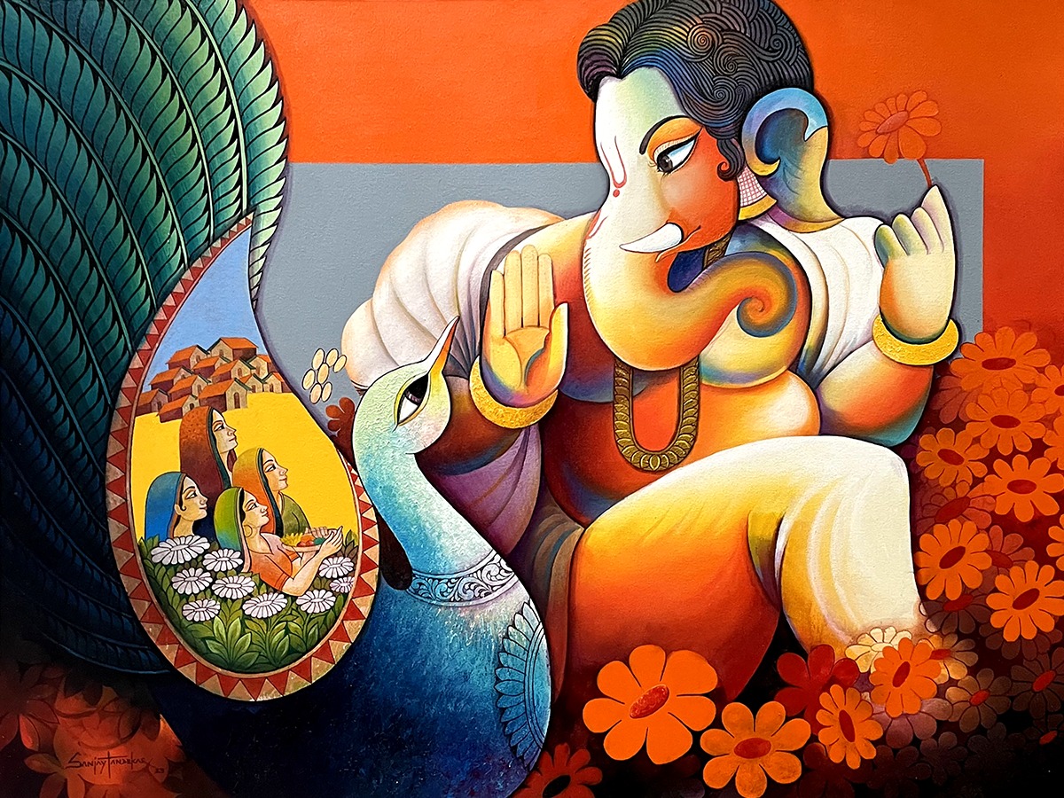 Ganesha 9 by Sanjaykumar Tandekar
