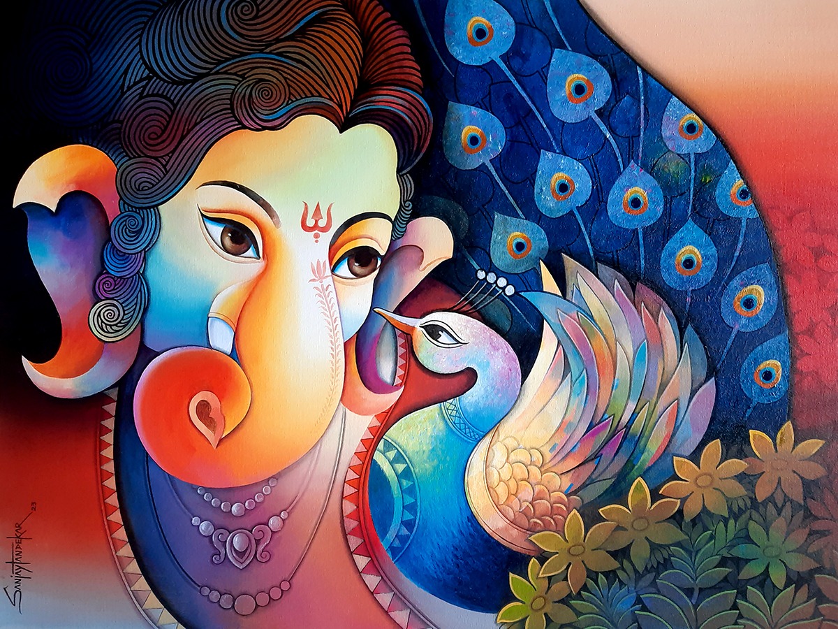 Ganesha 8 by Sanjaykumar Tandekar